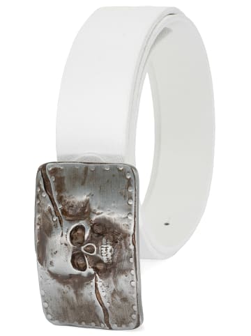Cipo & Baxx Herren Gürtel in White