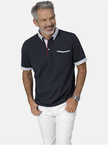 BABISTA Poloshirt FIOREZZENTO in dunkelblau