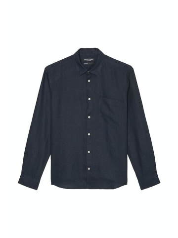 Marc O'Polo Langarmhemd in Dark Navy