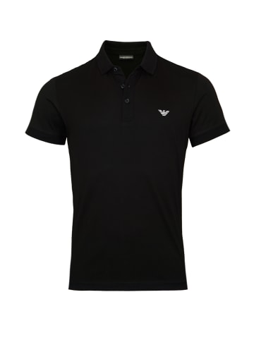 Emporio Armani Poloshirt in schwarz
