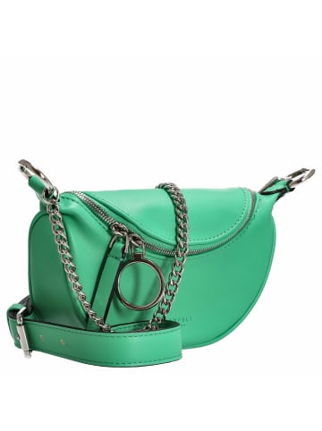 Seidenfelt Skien II - Schultertasche 19 cm (dusty lilac) in electric green