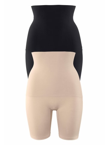 PETITE FLEUR Formpants in beige, schwarz