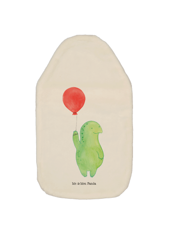 Mr. & Mrs. Panda Wärmflasche Schildkröte Luftballon ohne Spruch in Weiß