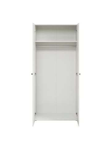 ebuy24 Kleiderschrank Basics Weiß 81 x 51 cm