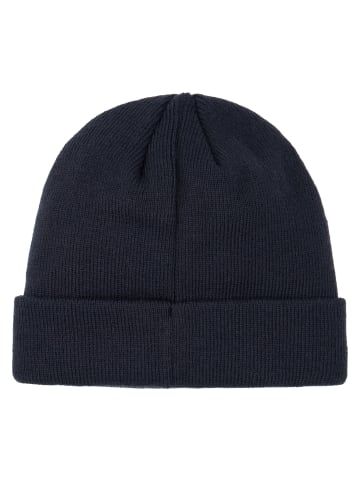 Petrol Industries Logo-Strickbeanie Steelpoint in Blau