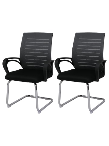 MCW 2er-Set Konferenzstuhl K51, Grau