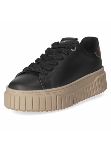 Tamaris Plateau Sneaker in schwarz