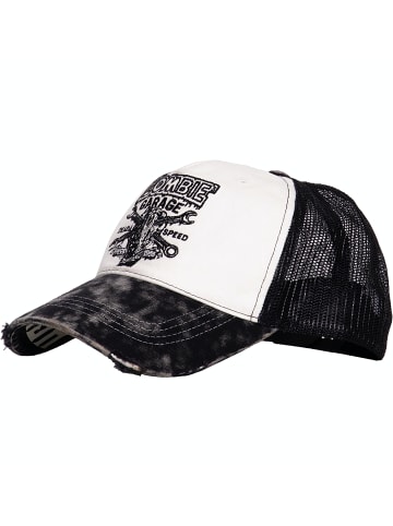 King Kerosin King Kerosin Trucker Cap Zombie Garage in schwarz