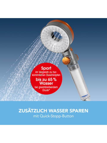 EASYmaxx Duschkopf „Water-Control“ - Mit Spar- & Stopp-Funktion