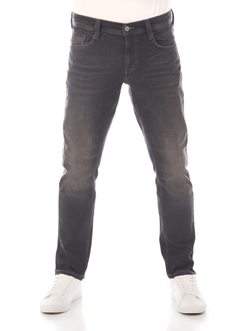 Mustang Jeans Oregon tapered in Schwarz