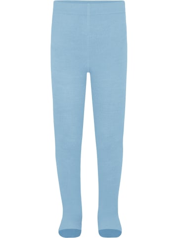 Normani Outdoor Sports Kinder Merino Strumpfhose mit Noppen Muri in Blau