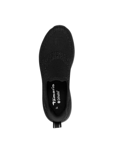 Tamaris Sportliche Slipper in Schwarz