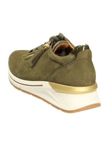 Gabor Comfort Komfort Schnürschuhe in Grün