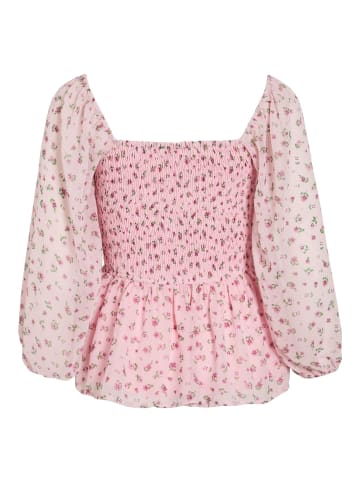 Vila Gesmoktes Oberteil in Pale Lilac