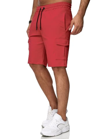 RESLAD Shorts Cargo Sweathose in rot