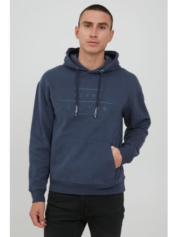 BLEND Kapuzenpullover Sweatshirt in Blau