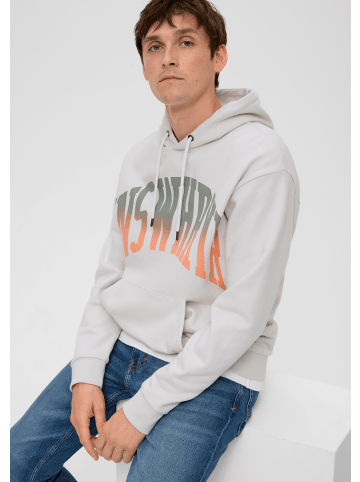 QS Sweatshirt langarm in Creme