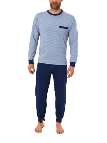 NORMANN Pflegeoverall langarm Reissverschluss - 35975 in blau