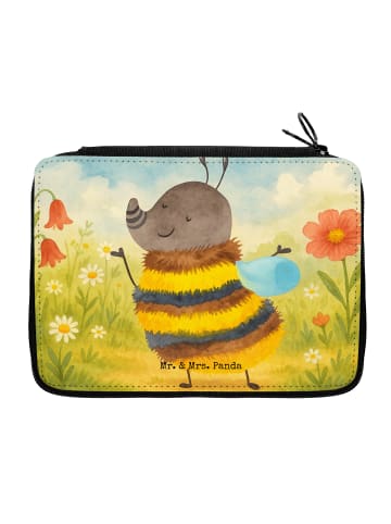 Mr. & Mrs. Panda Schulmäppchen Hummel flauschig Design ohne Spruch in Weiß