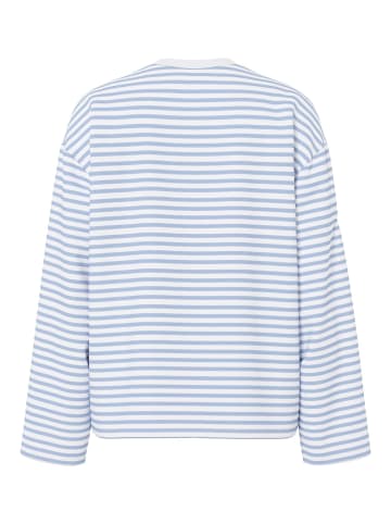 Pieces Oberteil mit langen Ärmeln in Cloud Dancer 8