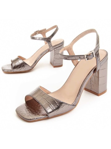 Montevita Sandalen mit Absatz, in Silber