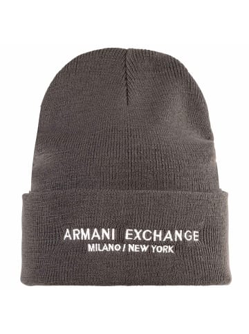 Armani Exchange Mütze in Grau