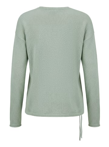 Betty Barclay Strickpullover mit Tunnelzug in Grey Green Melange