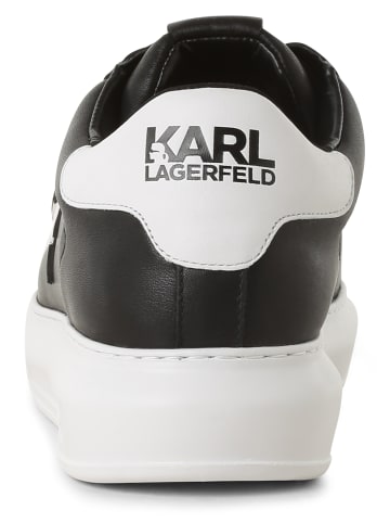 Karl Lagerfeld Sneaker aus Leder in schwarz