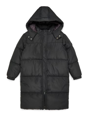 Threadgirls Mantel THB Longline Puffer Jacket Nasma in Schwarz