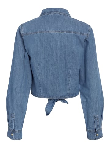 Noisy may Jeanshemd in Light Blue Denim