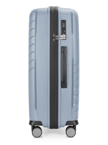 Hauptstadtkoffer TXL - Koffer Check-In Reisekoffer Trolley Aufgabegepäck TSA 73 L in Iceblue