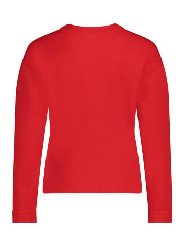 Betty Barclay Feinstrickpullover mit Seitenschlitzen in High Risk Red
