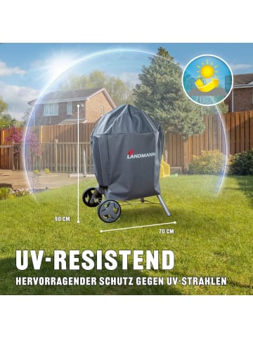 Landmann Wetterschutzhaube 15704-G Premium 90x70x70cm grau grau