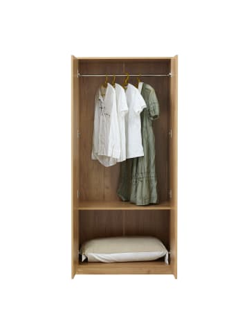 en.casa Kleiderschrank Eiselfing in Beige Ohne Farbe (B)80cm (G)62.1cm