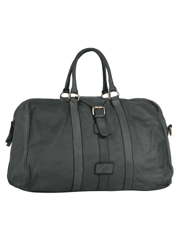Forty degrees Reisetasche echt Leder in grau