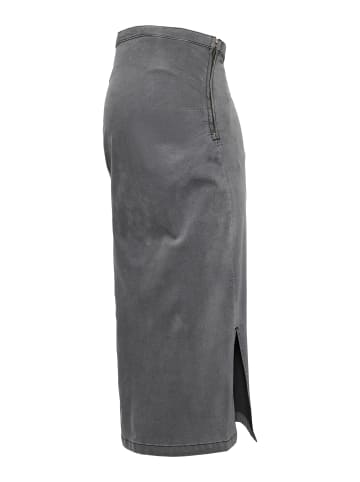 mama licious Jeansrock in Light Grey Denim 1