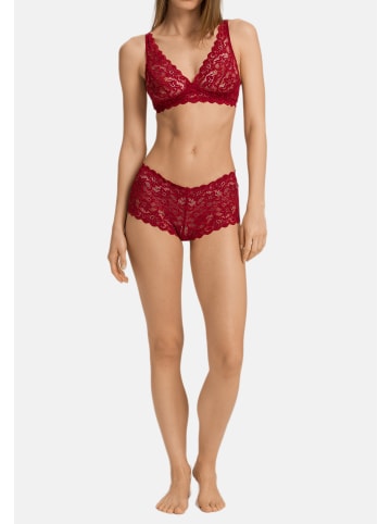 Hanro Soft Cup BH - ohne Bügel Moments in Red dahlia