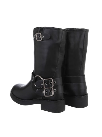 Ital-Design Stiefel in Schwarz