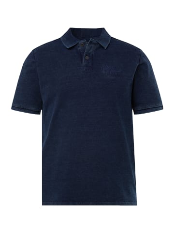 JP1880 Poloshirt in blue denim