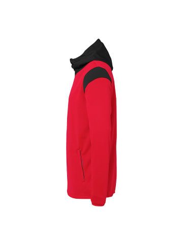 uhlsport  Kapuzenjacke Squad 27 Track Hood Kids in rot/schwarz