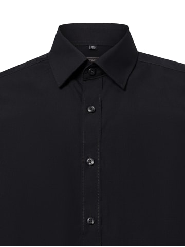 Finshley & Harding Businesshemd Easy Care in schwarz