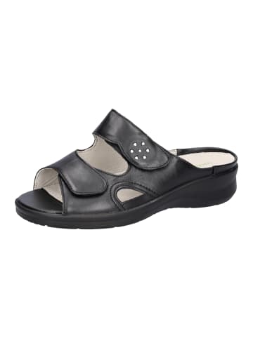 WALDLÄUFER Pantoletten Merle in Schwarz