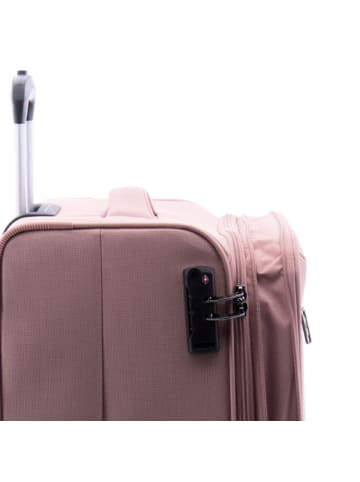 Gladiator 3700 4 Rollen Trolley 78 cm mit Dehnfalte pink