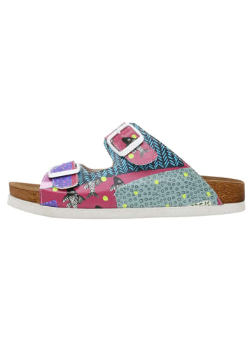 Dogo Stella Sandalen - Patch Fish 37 in Mehrfarbig