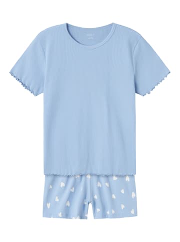 name it Shorty Pyjama HEARTS RIB in serenity