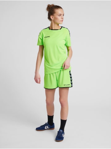 Hummel Verstellbare Taille Kurze Hose Hmlauthentic Damen in GREEN GECKO