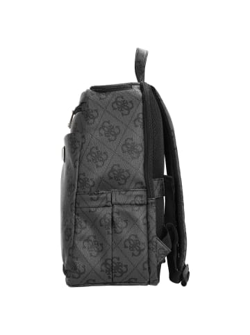 Guess Berta U-Zip - Rucksack (coal logo) in coal logo