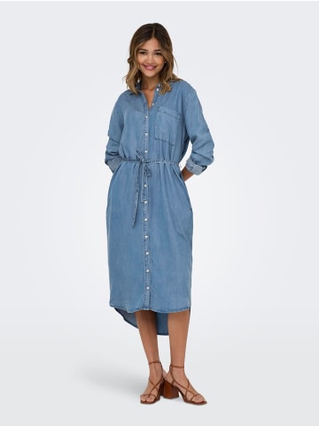ONLY Jeanskleid in Medium Blue Denim