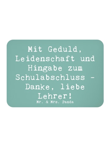 Mr. & Mrs. Panda magnet Spruch Danke Lehrer mit Spruch in Meeresbrise