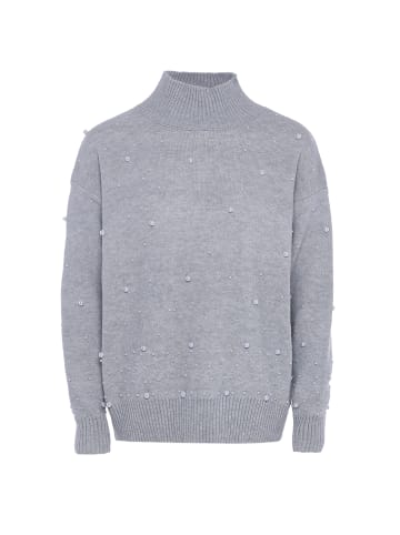 nascita Damen Sweater in HELLGRAU MELANGE